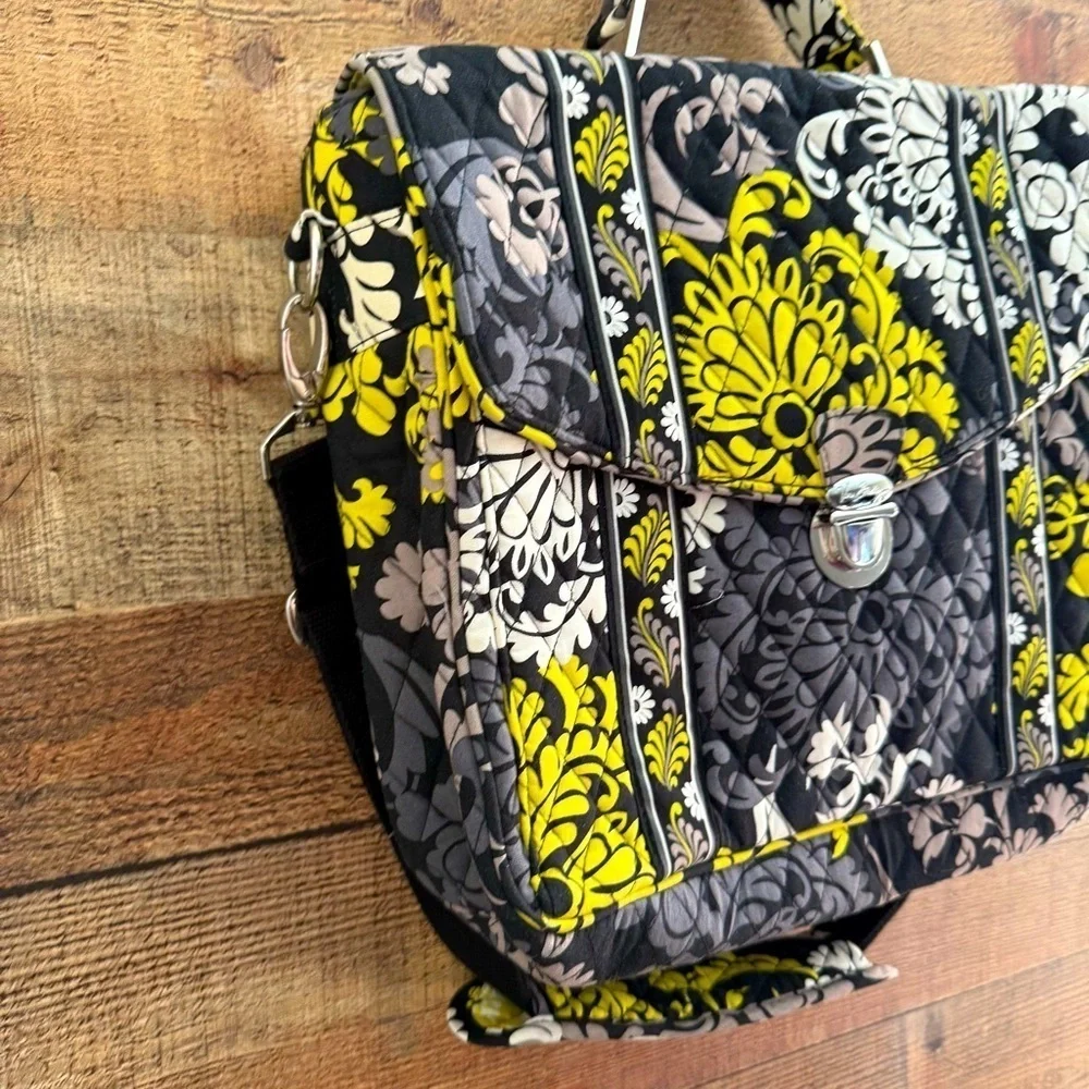 Vera Bradley Attaché Briefcase Baroque Pattern